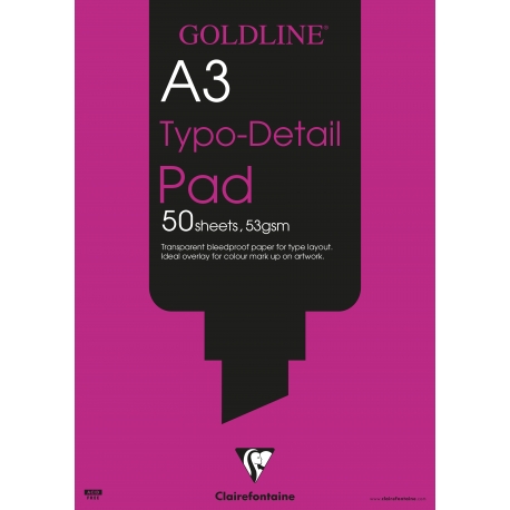 Goldline Bloc Typo détail 50F 53g