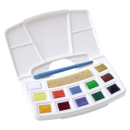 Aquarelle pocketbox 12 godets