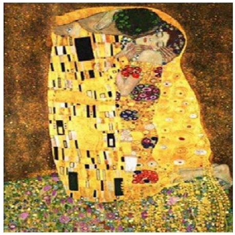 Peinture par numéro Le Baiser Klimt 40x50 cm Figured'Art