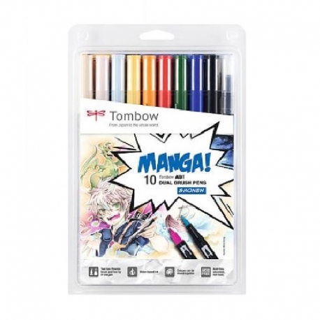 Feutre Manga ABT Dual Brush Pens Shonen Tombow